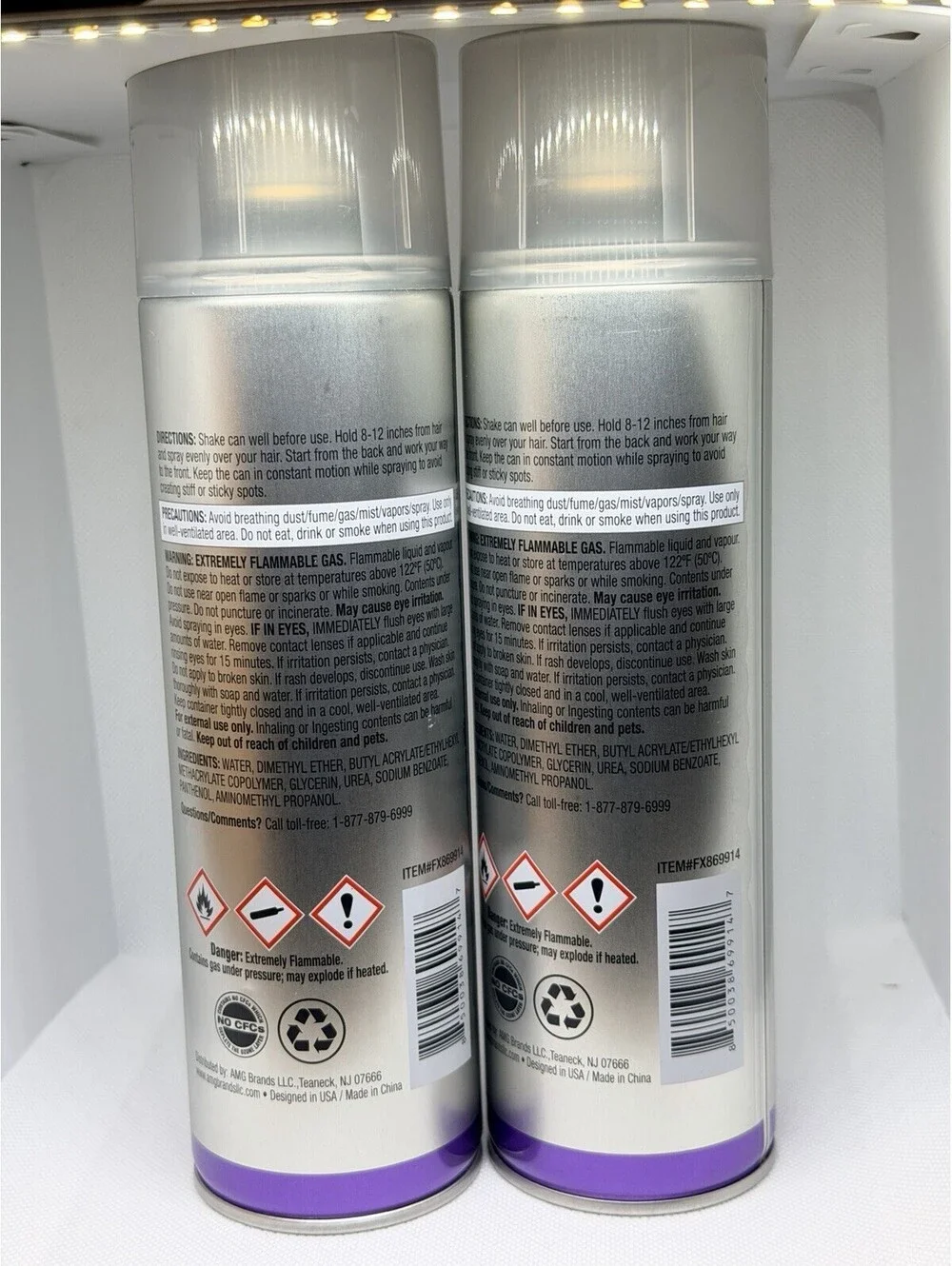 2 Pack Flex Volumizing Hair Spray 11 oz All Day Volume Control Discontinued